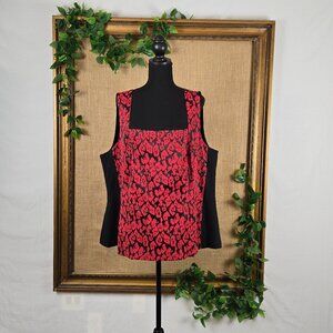 Lane Bryant Square Neck Sleeveless Blouse - NWOT